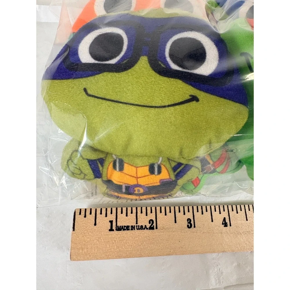 Teenage Mutant Ninja Turtles Nickelodeon Legend Toys Mini Plush Set Of 4 - 4